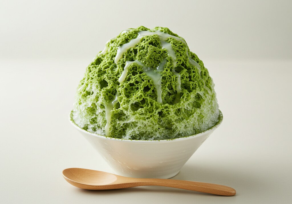 デザートのかき氷