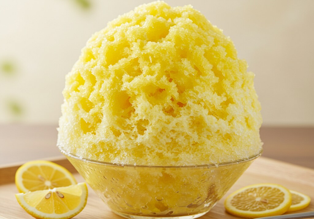 デザートのかき氷