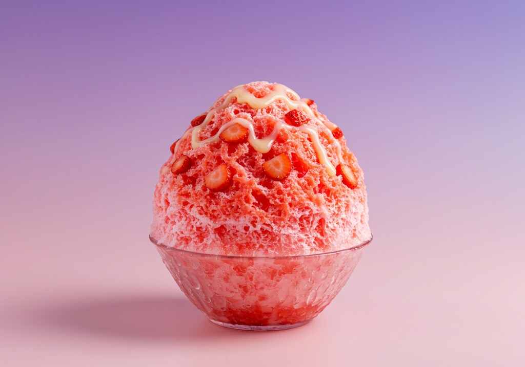 デザートのかき氷