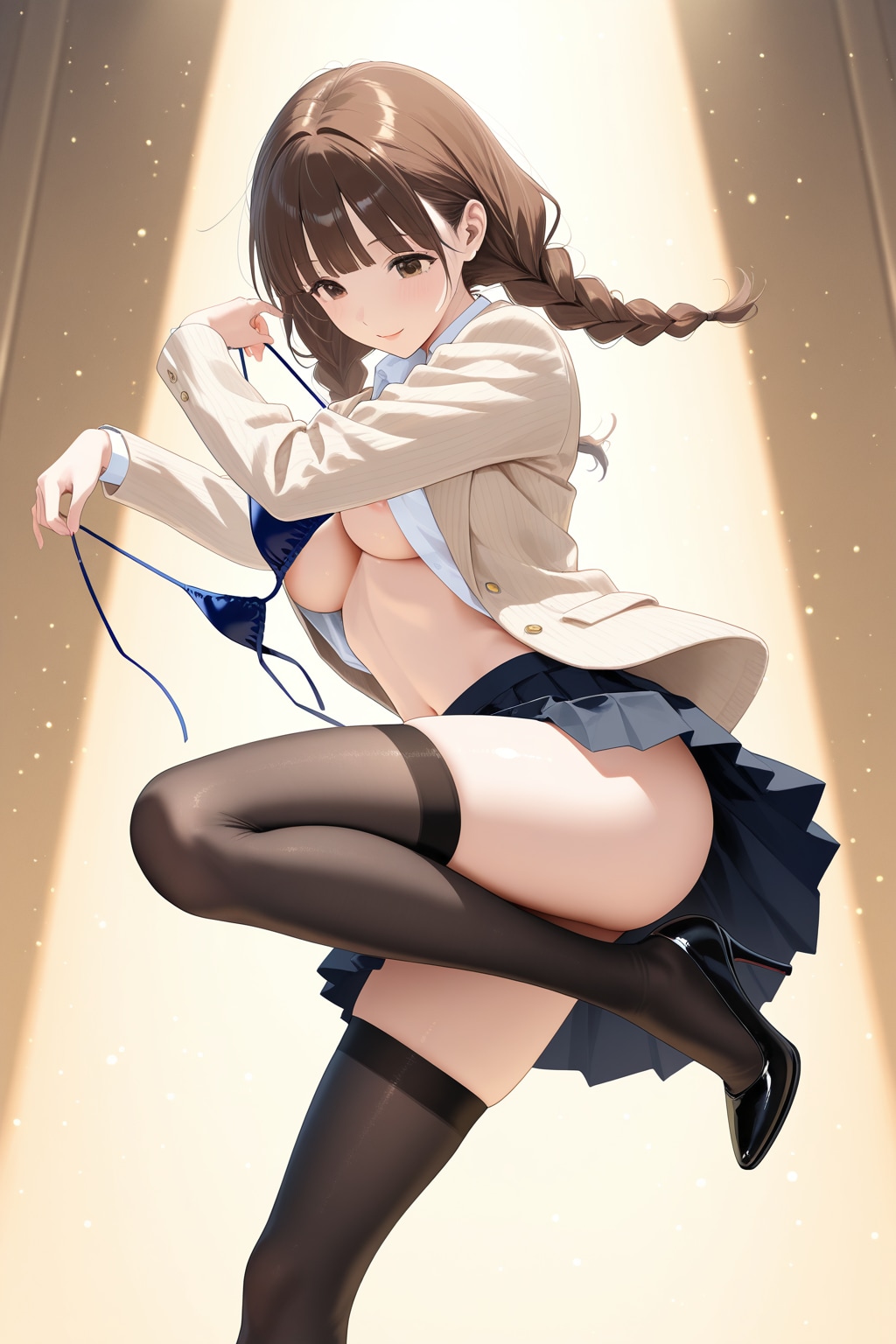 シュるっ♡  早脱ぎ世界チャンピオンのお姉さん