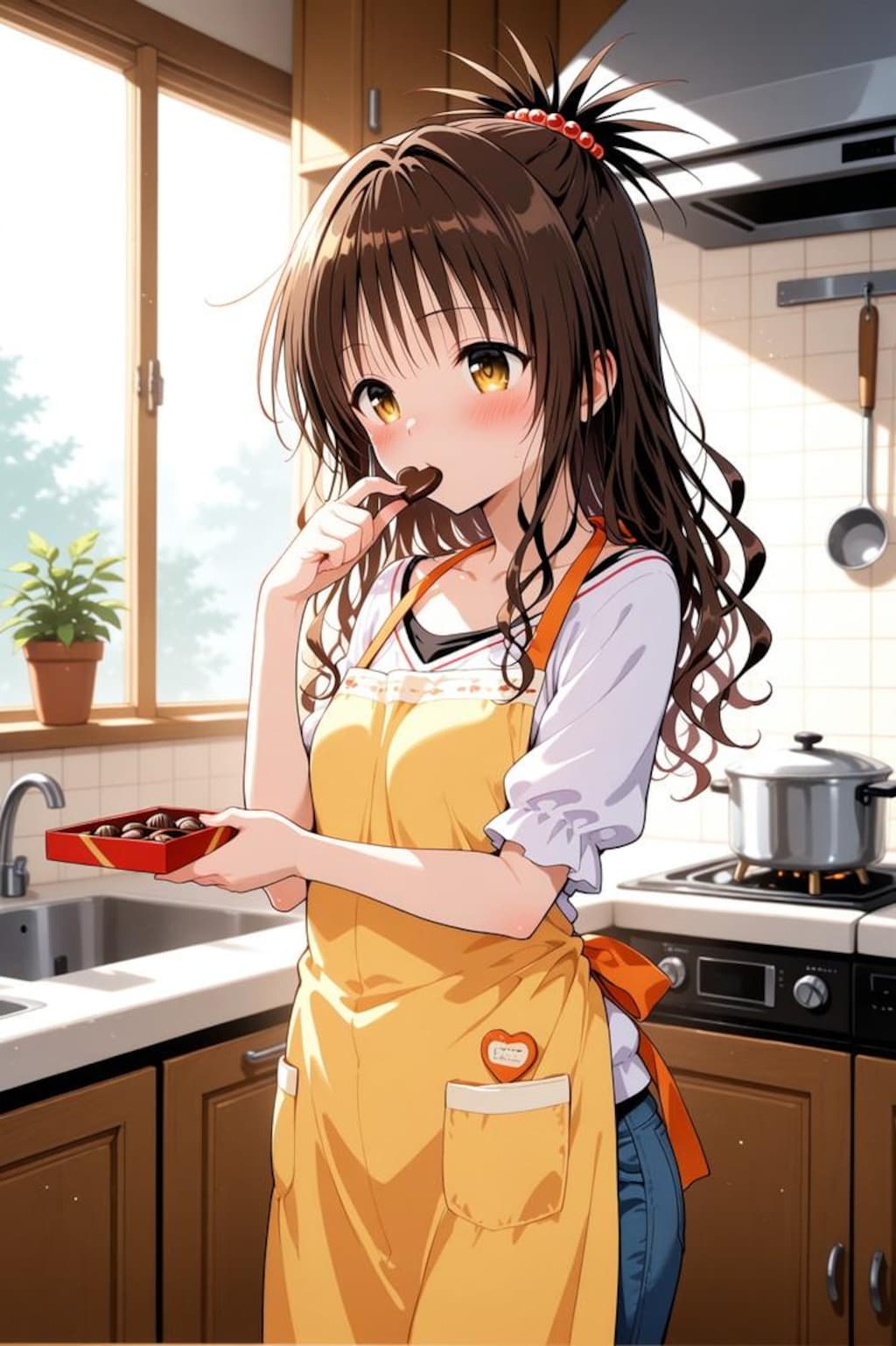 美柑　バレンタイン