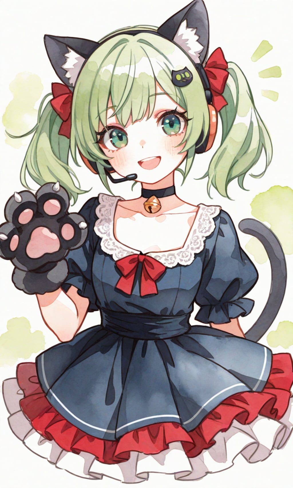 ニクキュ〜ズあおいのサイン色紙