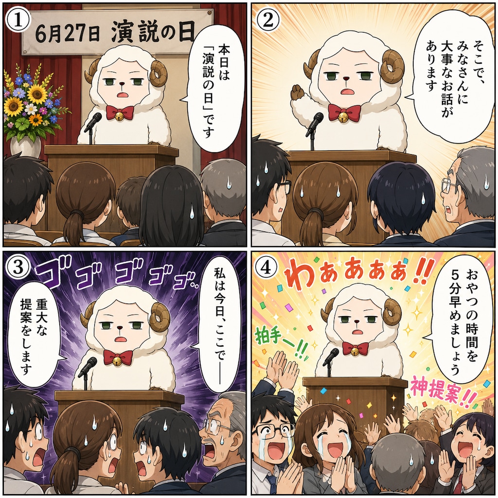 6/27 今日のヒツジ