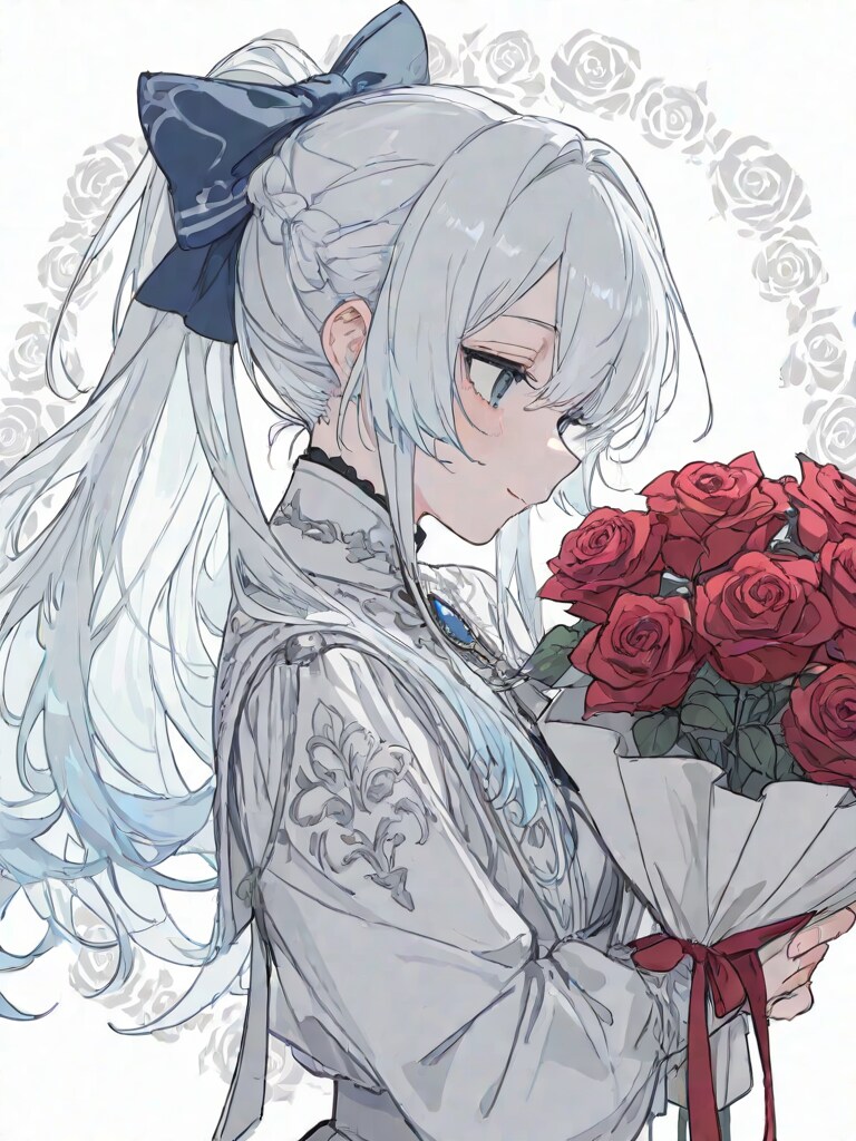 バレンタインに花束を