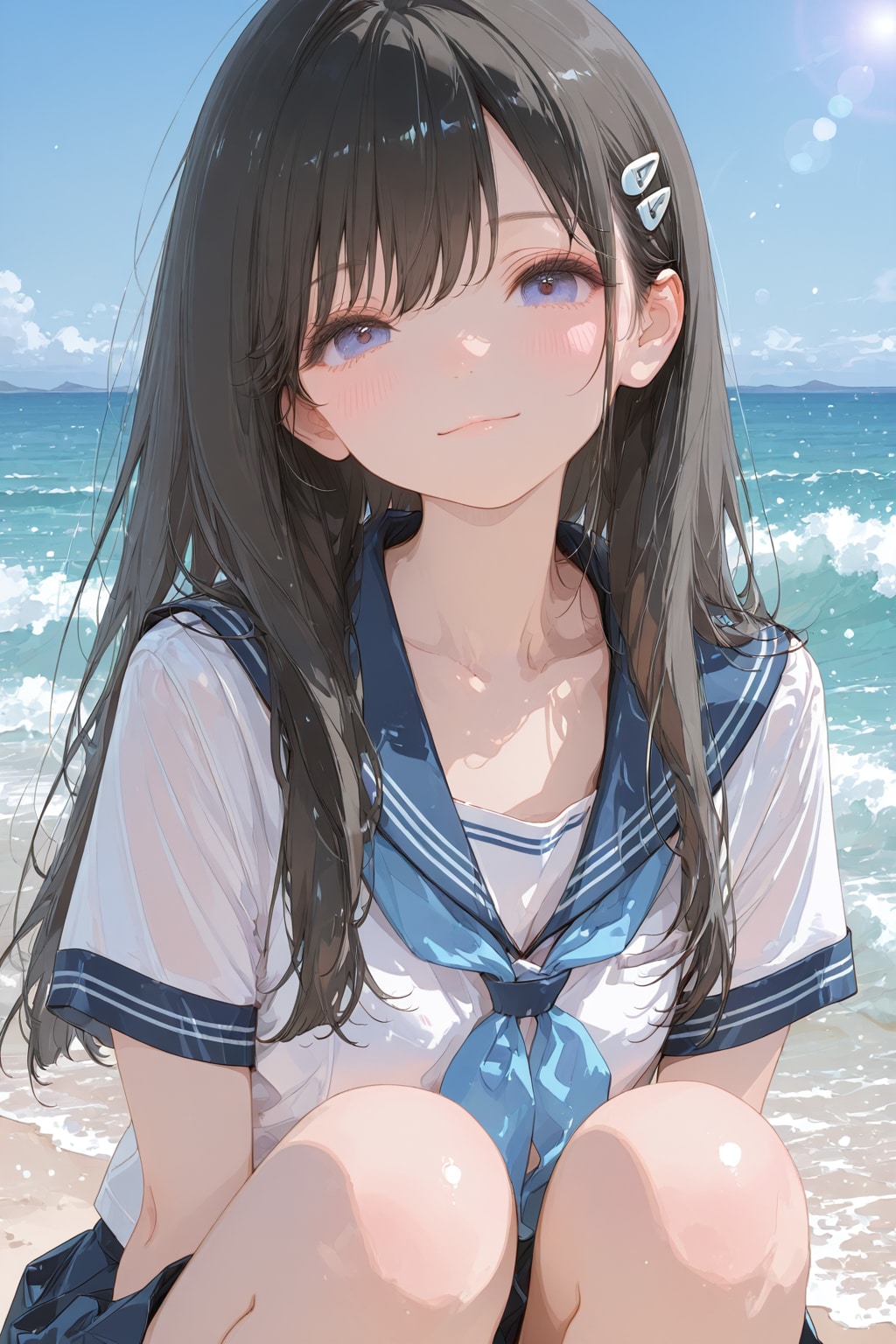 夏季登校の帰り道(APRICOT) | の人気AIイラスト・グラビア