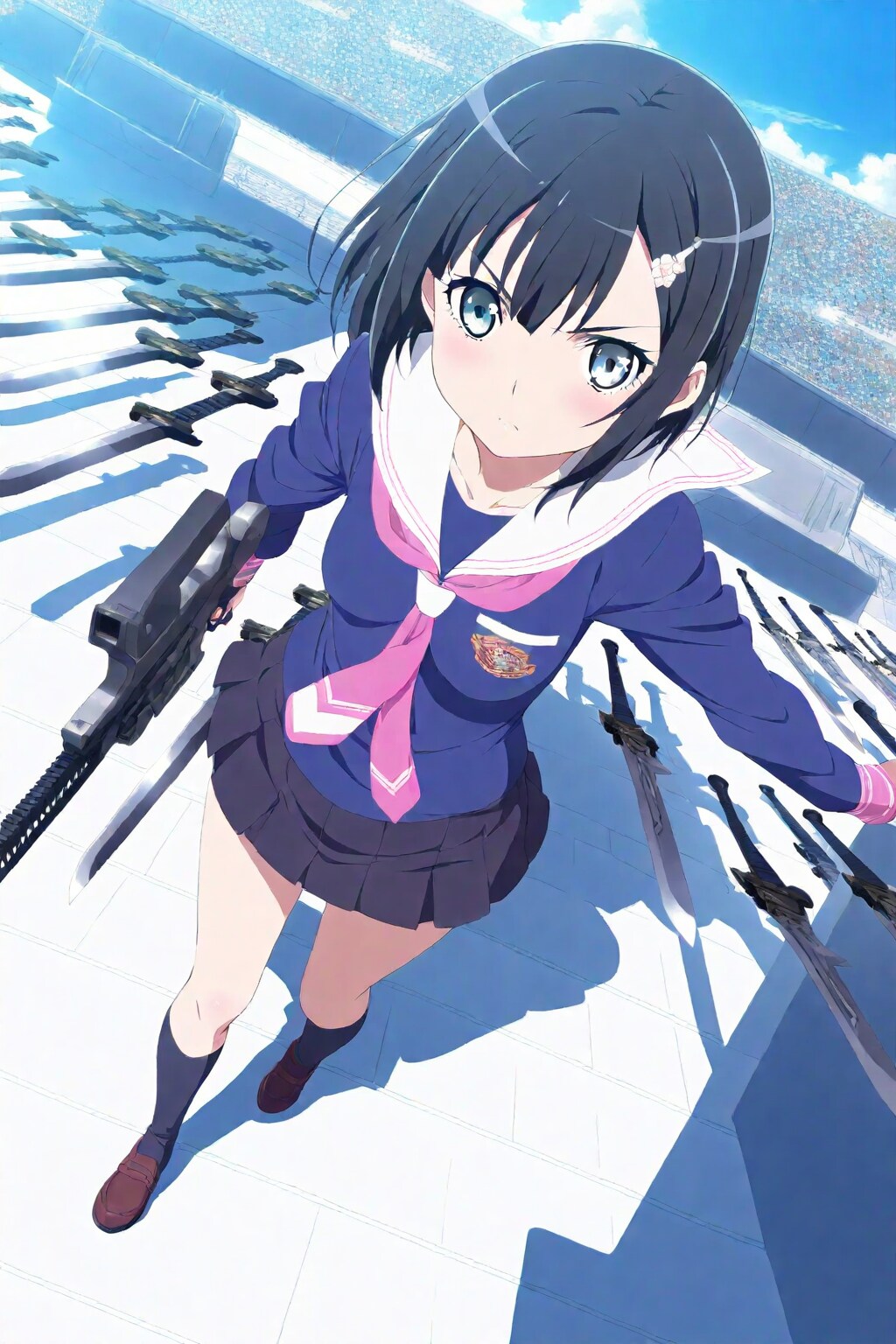 武器少女 | の人気AIイラスト・グラビア