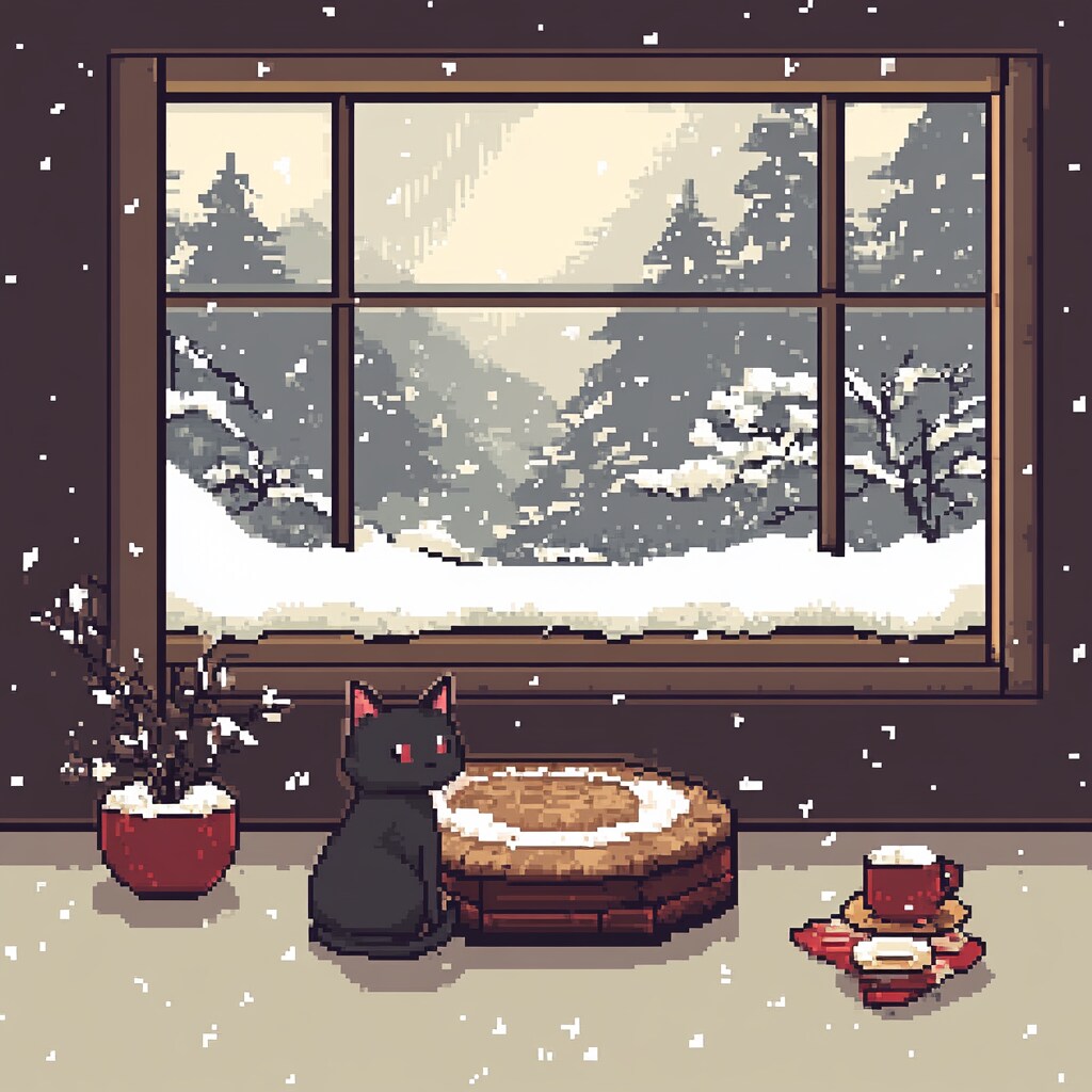 冬と猫
