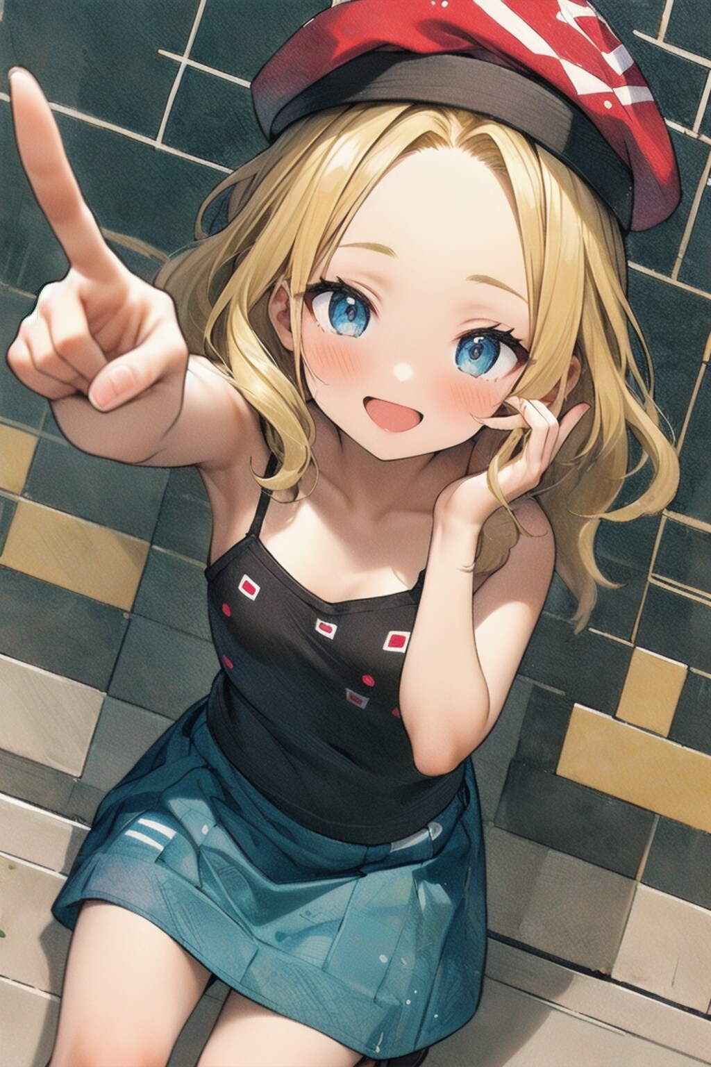 Mondrian(ベレー＆キャスケット)８枚