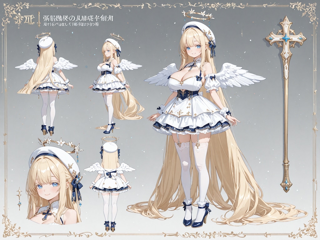 プリヤ・カーム 設定画風イラスト