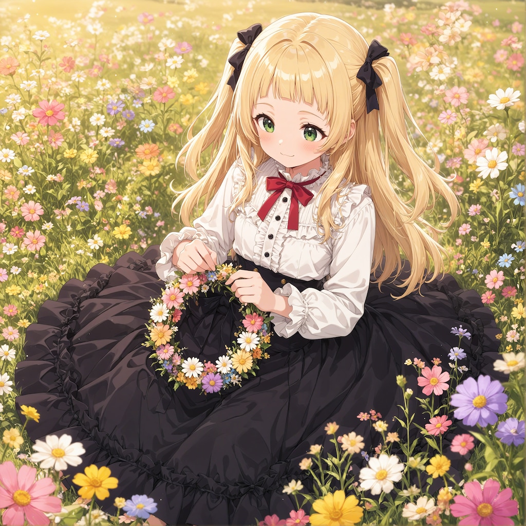 お花畑でつかまえて
