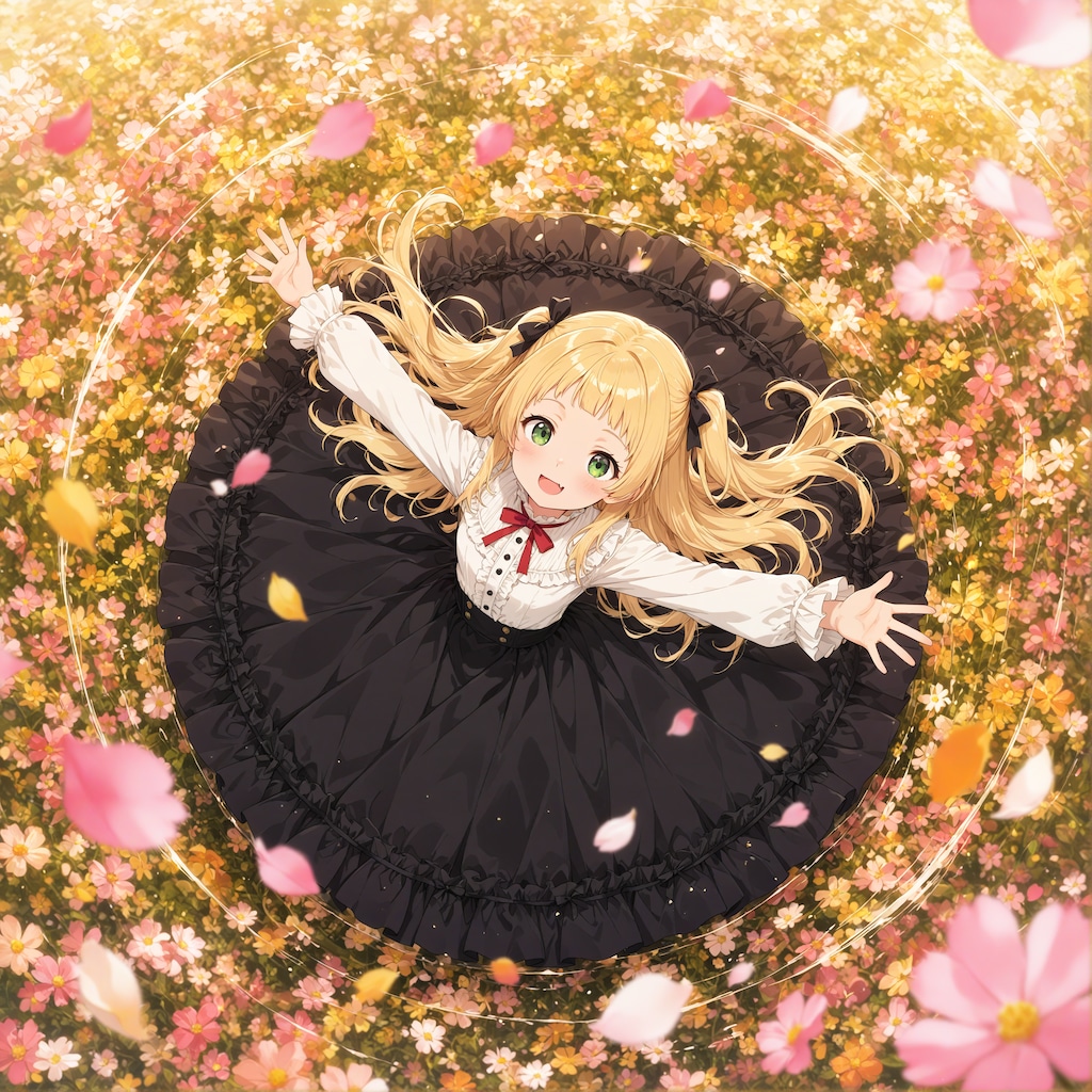 お花畑でつかまえて