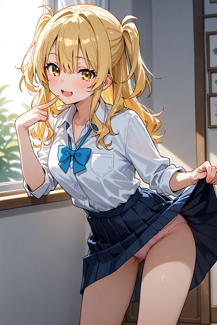 パンチラ女子校生