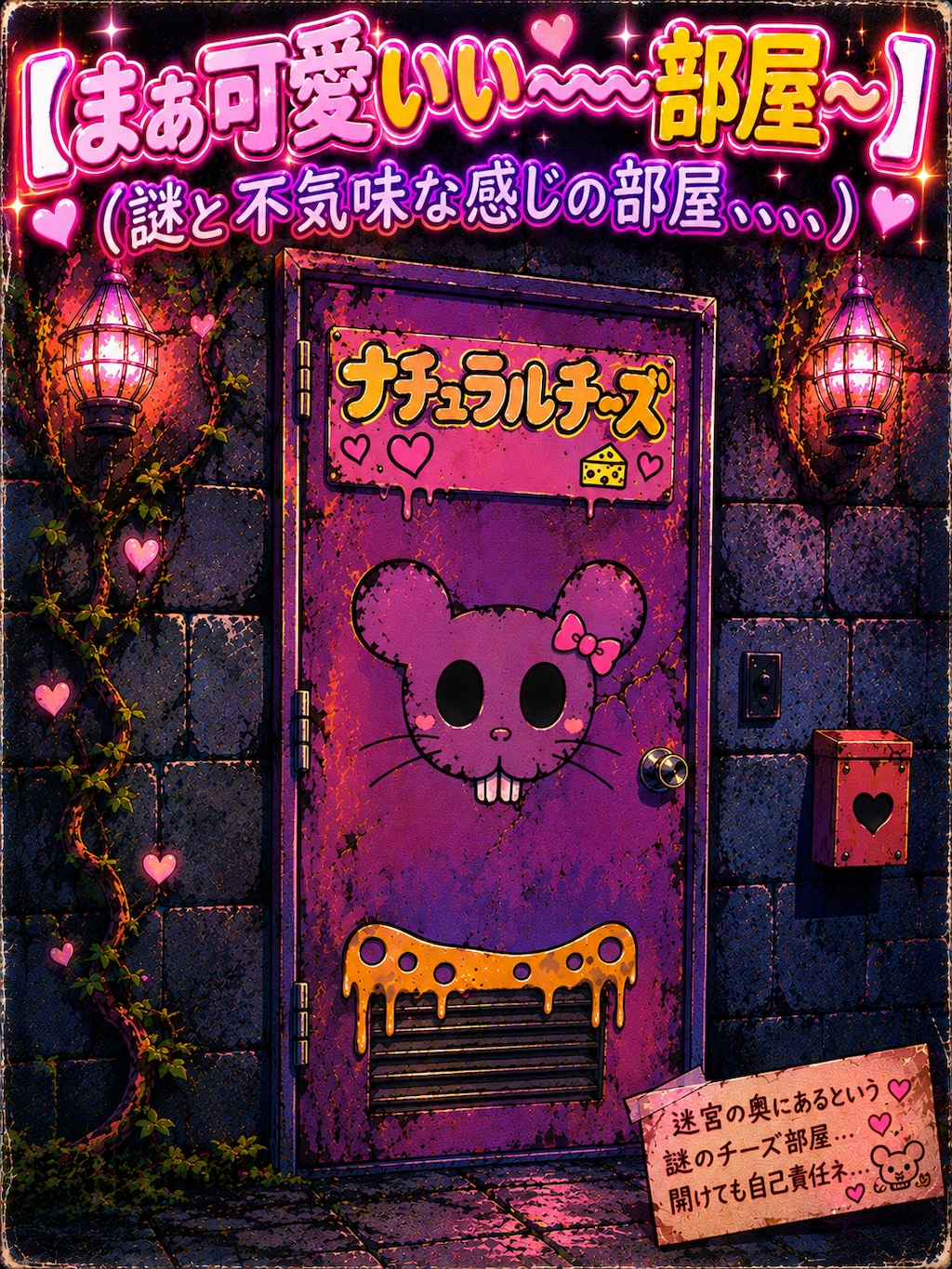 【まぁ可愛いい〰〰部屋〜】（謎と不気味な感じの部屋､､､､）