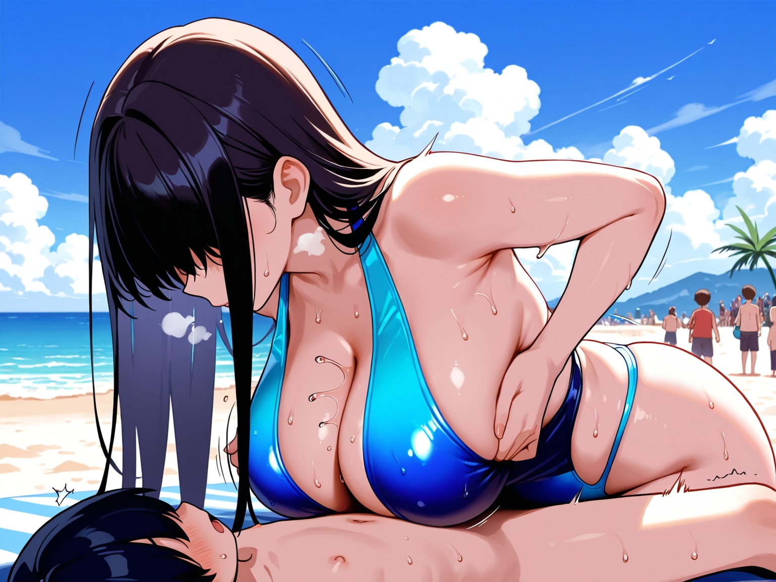 少〇とお姉さんの浜辺 #18-011