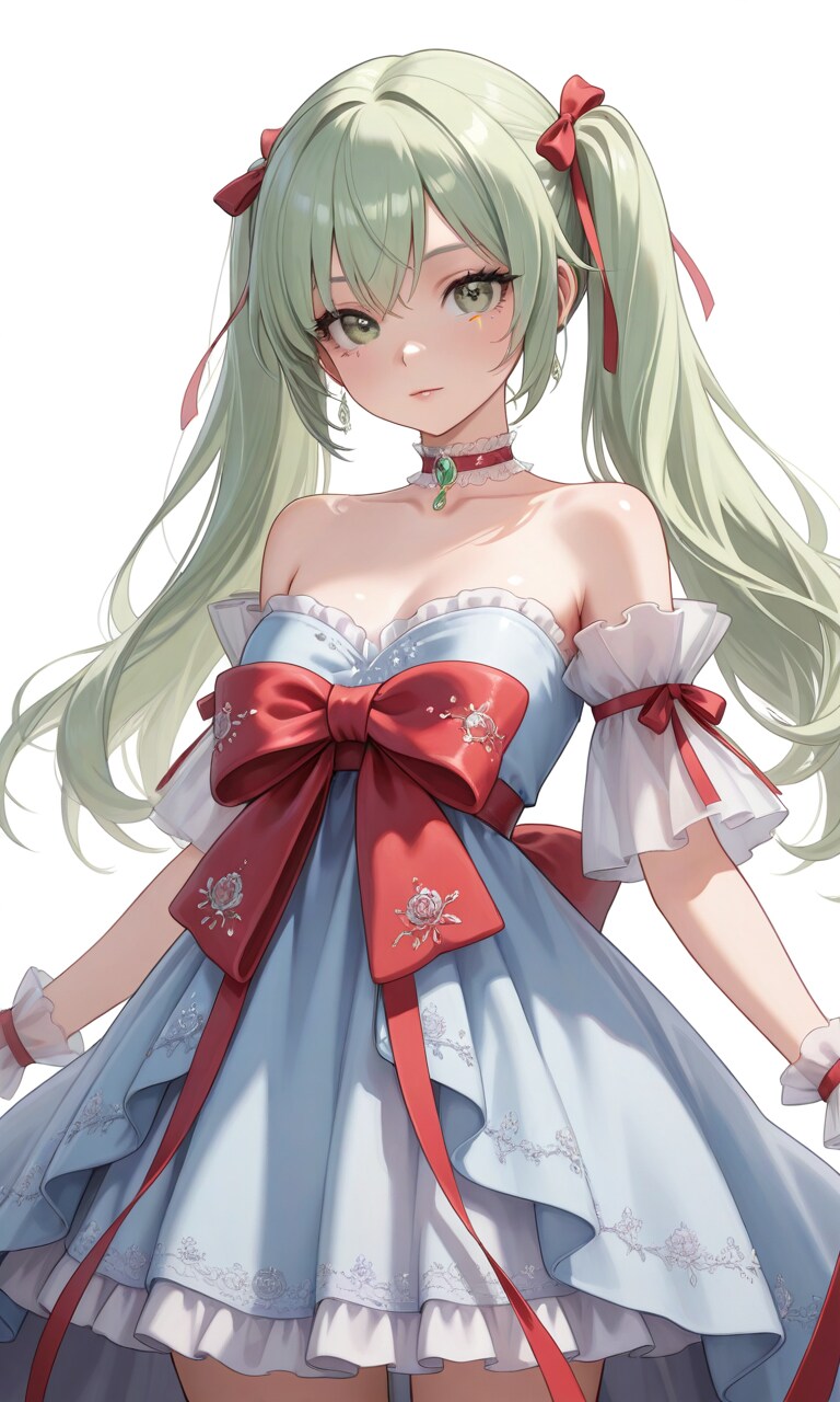 リボンドレスのあおいちゃん