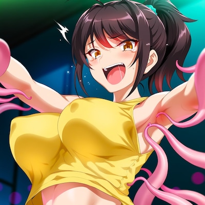 ポニテくすぐり