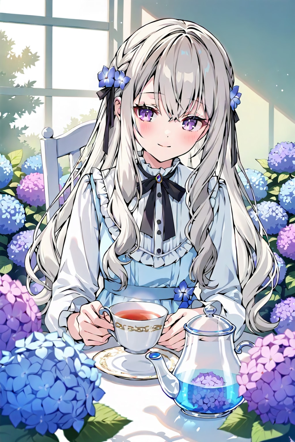 紫陽花ティータイム_20260608