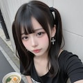 地雷系ちゃんのカップ麺《SeaArt》 6枚目