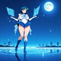 青変身コスプレ人妻 9枚目