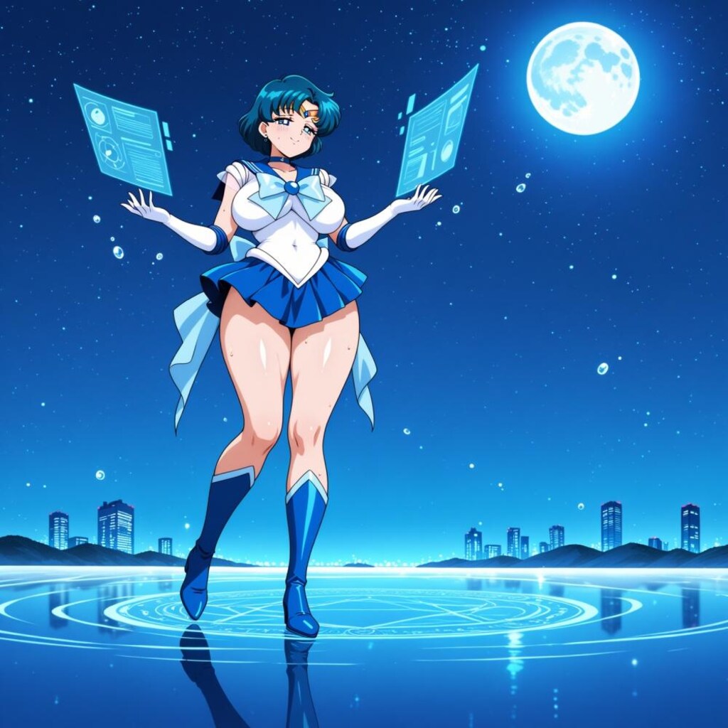 青変身コスプレ人妻