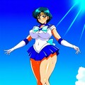 青変身コスプレ人妻 5枚目