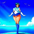 青変身コスプレ人妻 6枚目