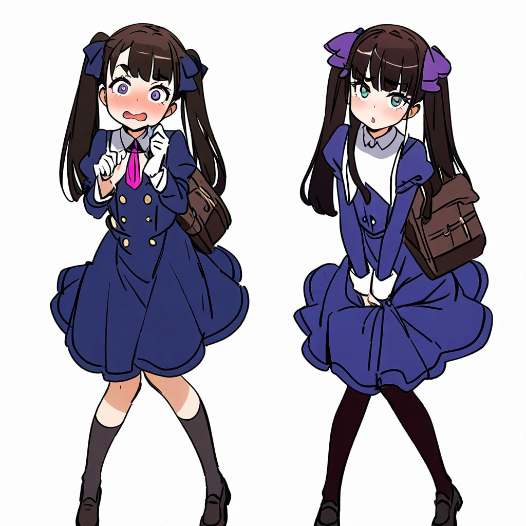 赤面ツインテール