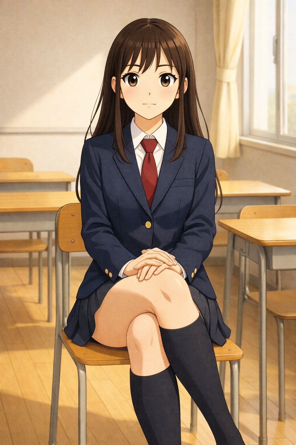 脚が見たい？いいよ。