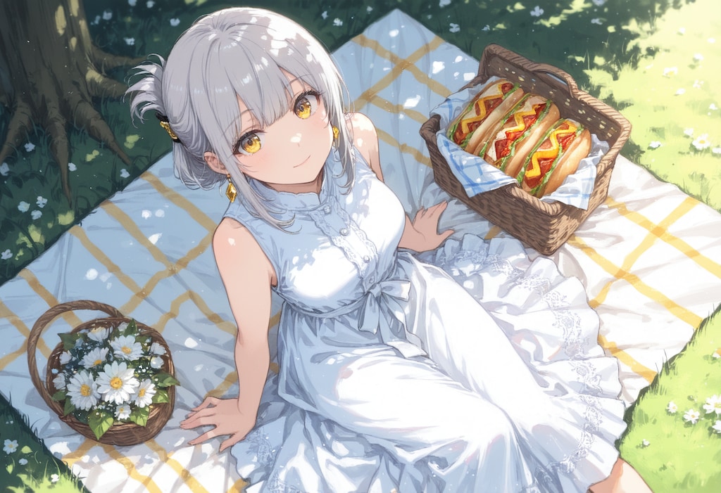 看板娘　picnic