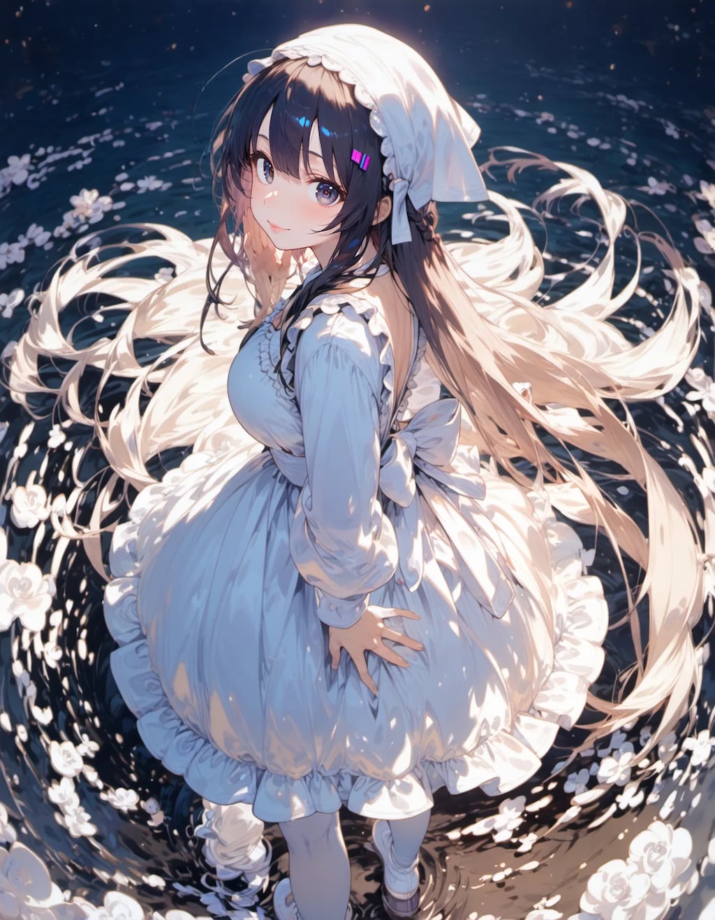 Petals on the Silent Tide