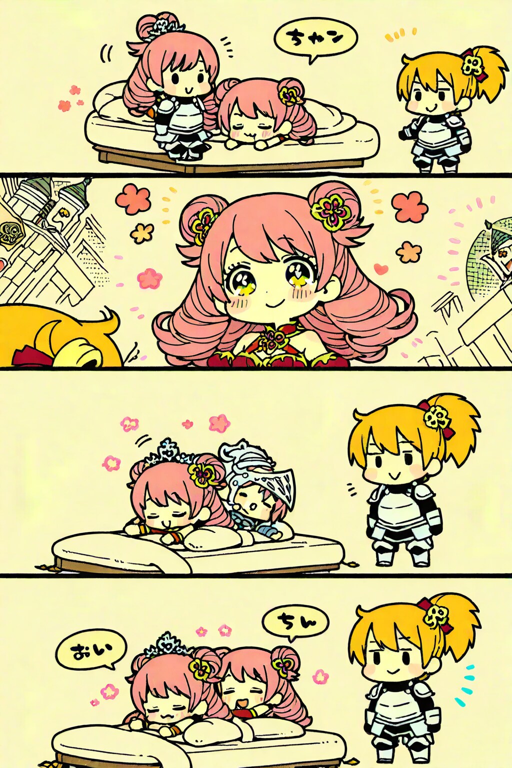 お姫様と騎士