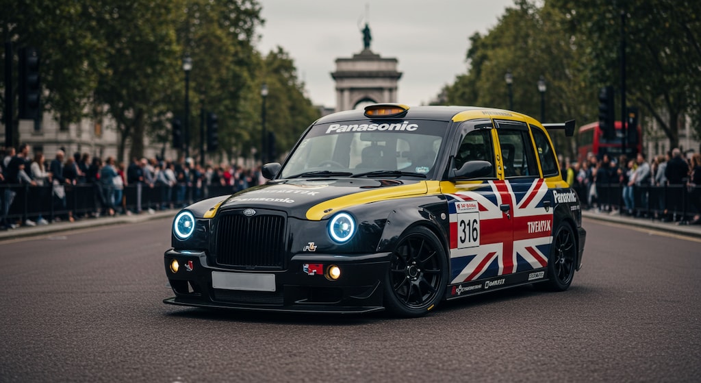 Panasonicロンドンタクシーレーシングカー