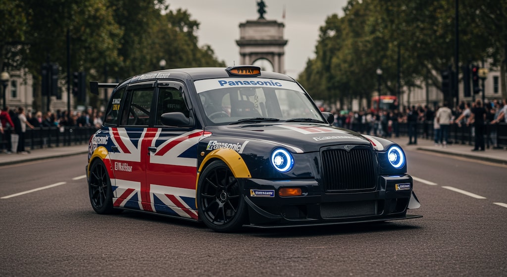 Panasonicロンドンタクシーレーシングカー