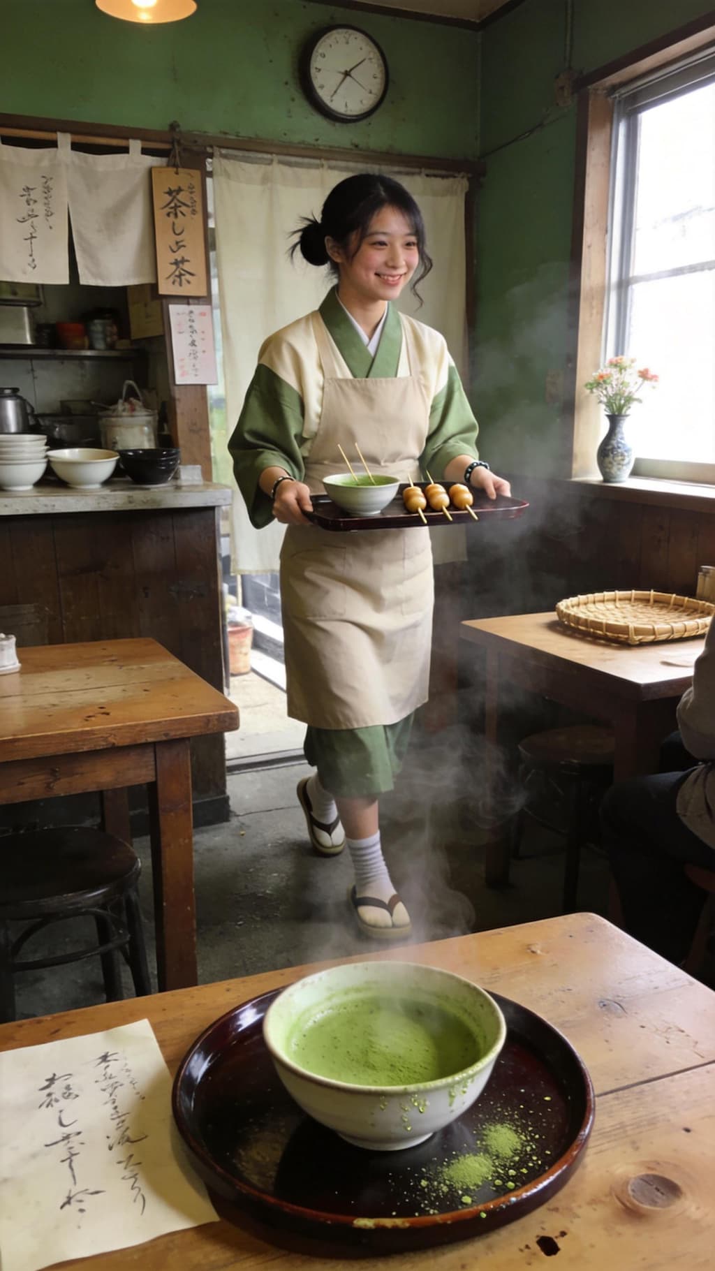 A Warm Welcome with Matcha