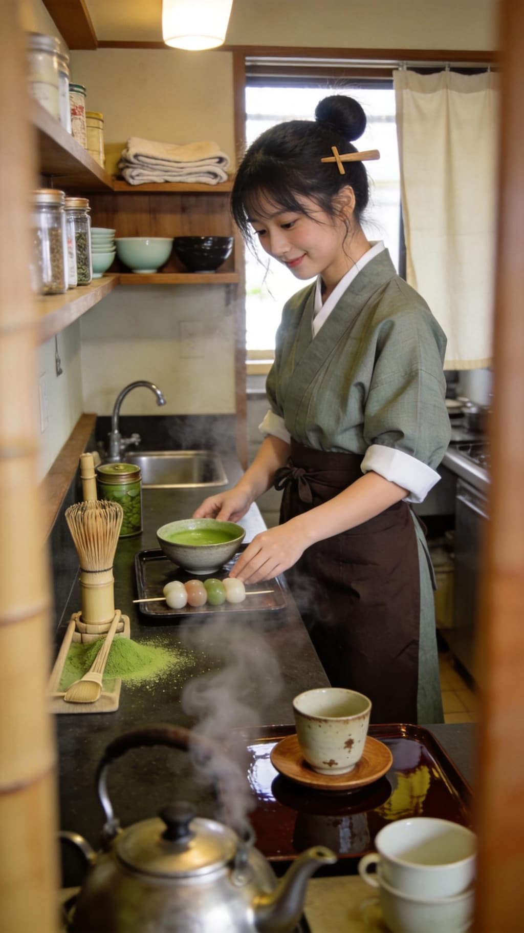 A Warm Welcome with Matcha