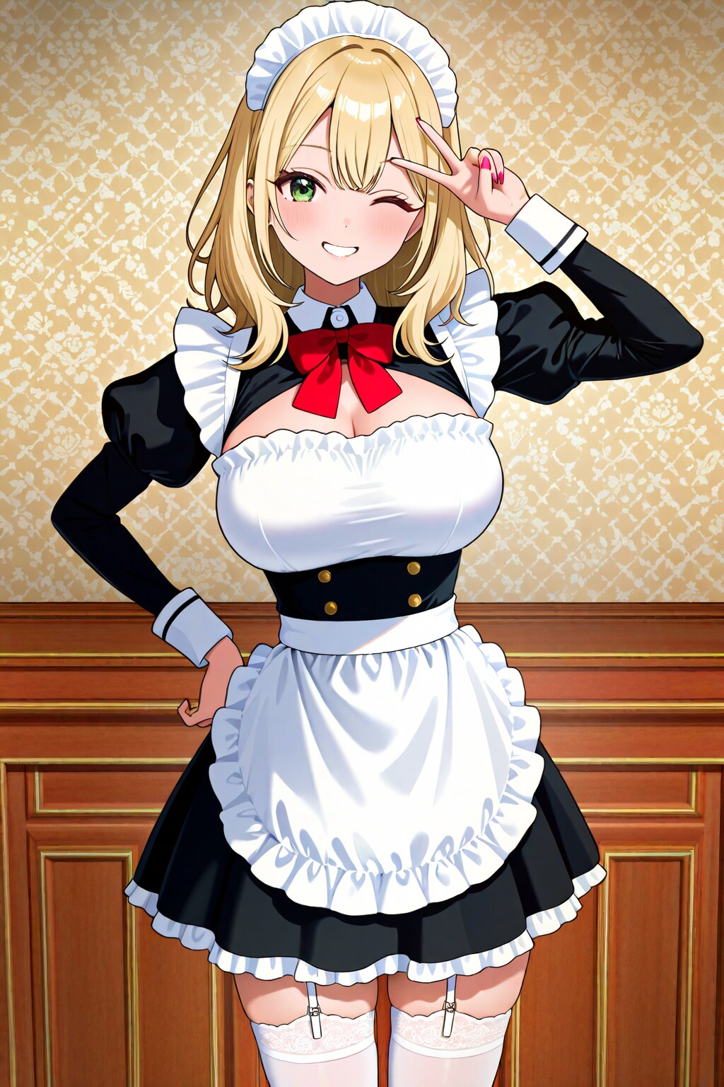 メイドの沙也ちゃん