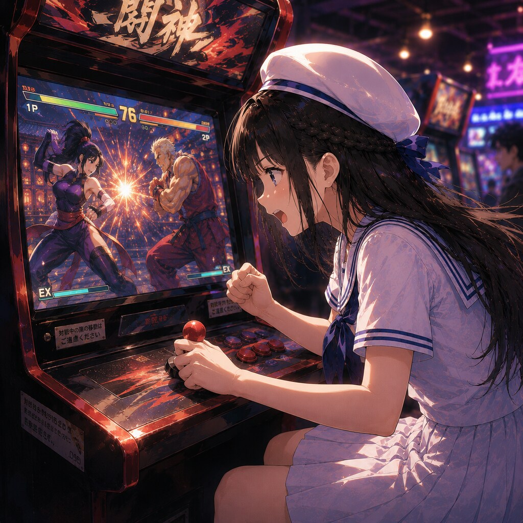 格闘中