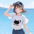 海辺の女の子　元気だよっ 3枚目