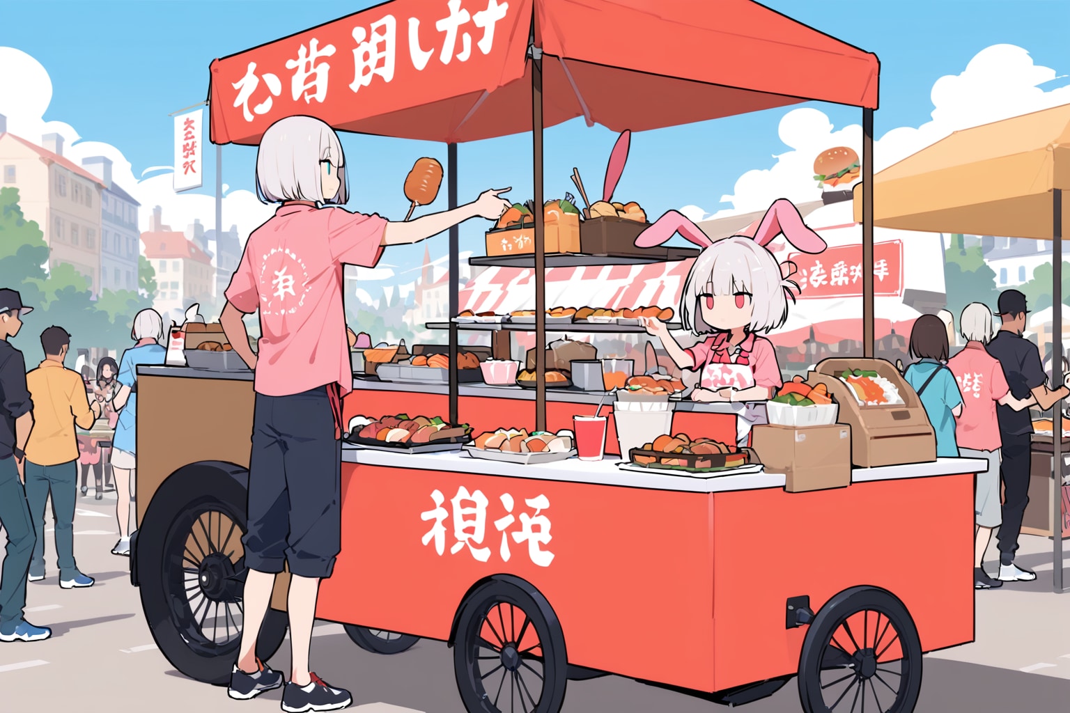 今日の焼きそばパン　2025-07-15 | の人気AIイラスト・グラビア