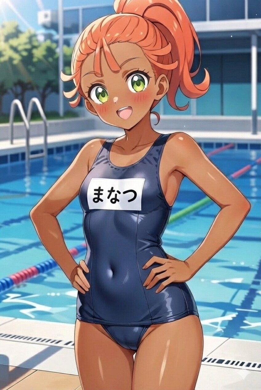 日焼けっ娘 まなつちゃん