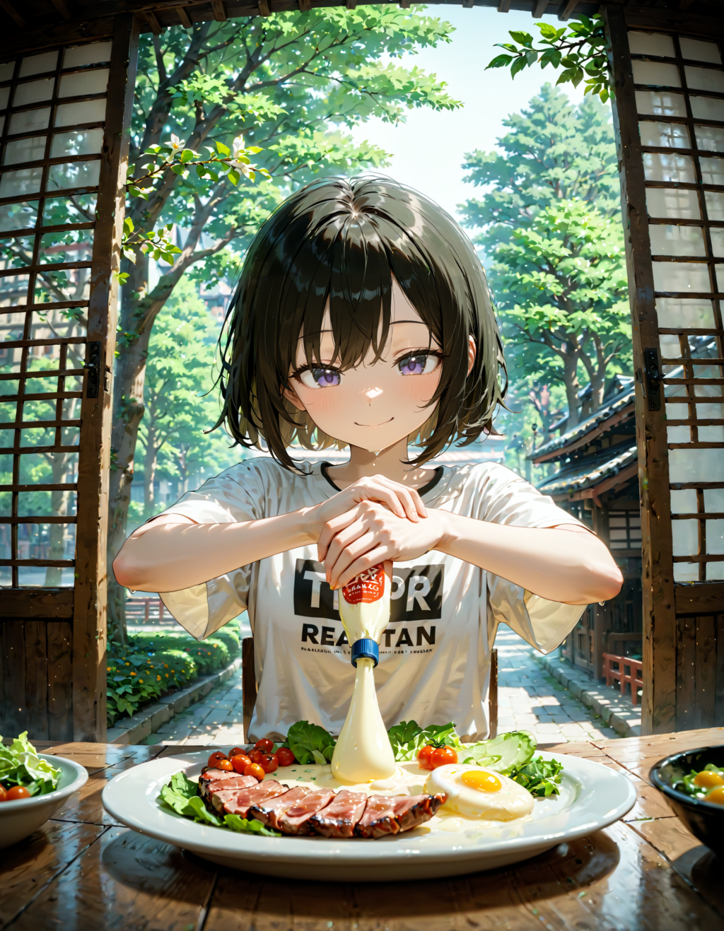 今日はオリジナルＴシャツの日。マヨネーズの日。豚の日。マヨサラダの日。「ラブベジ」の日　その６