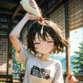 今日はオリジナルＴシャツの日。マヨネーズの日。豚の日。マヨサラダの日。「ラブベジ」の日　その６ 5枚目