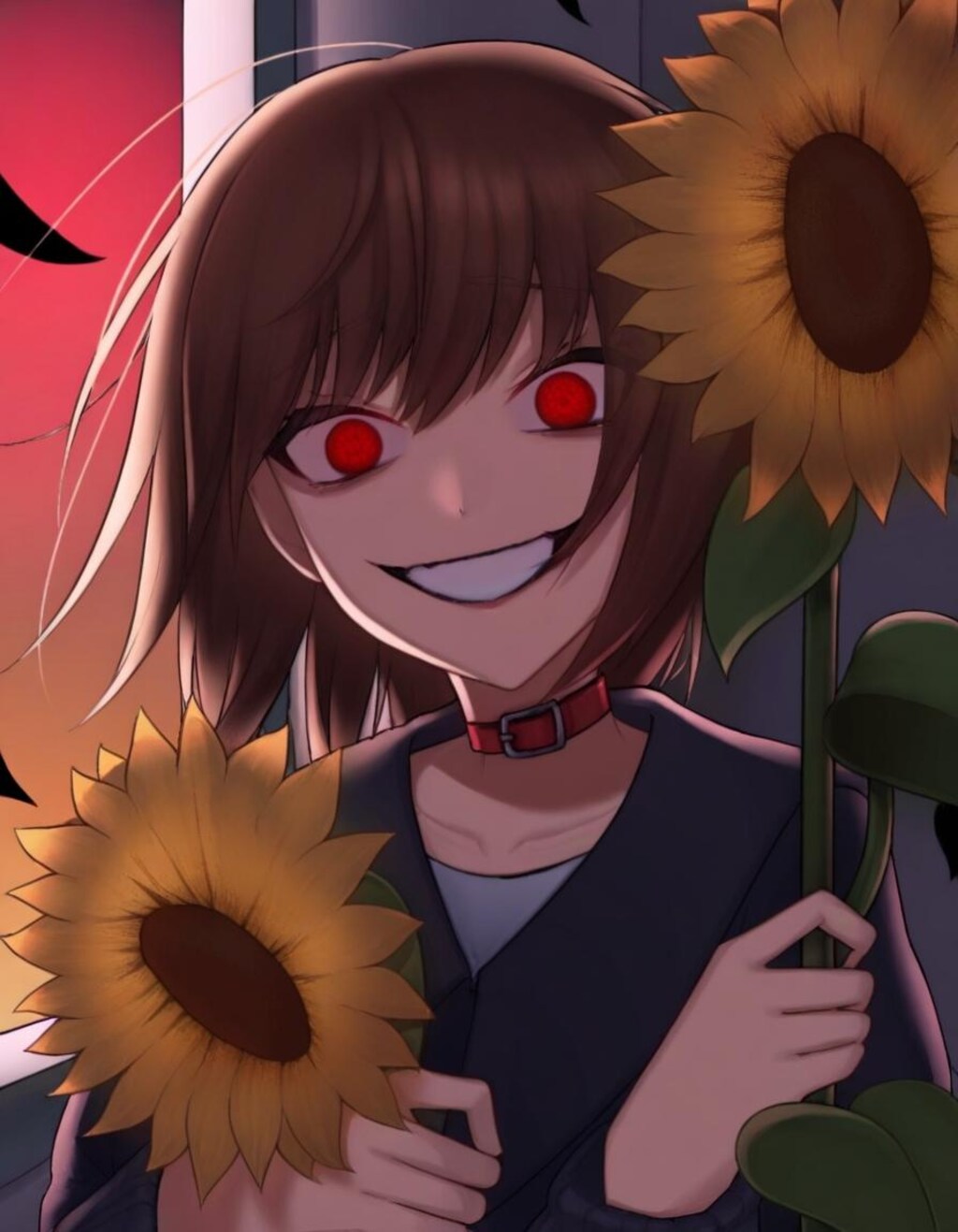 向日葵と服部先輩