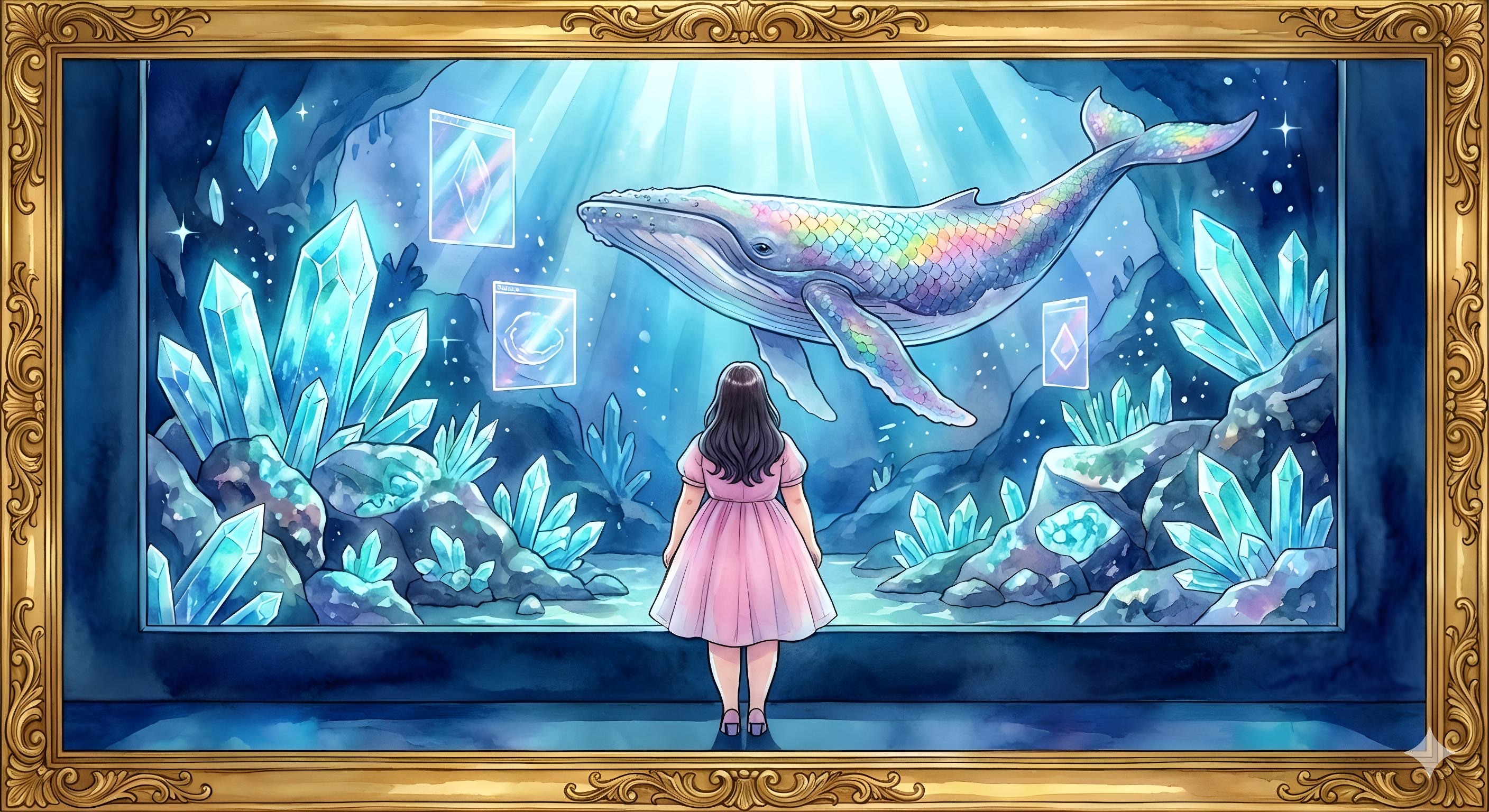 アクアリウムザトウクジラ | の人気AIイラスト・グラビア