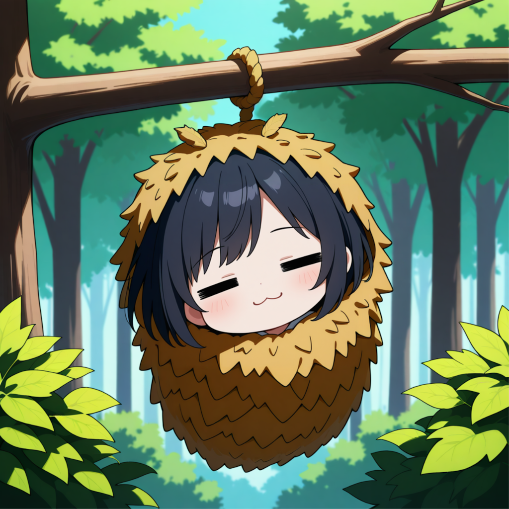 みのむしスタイル