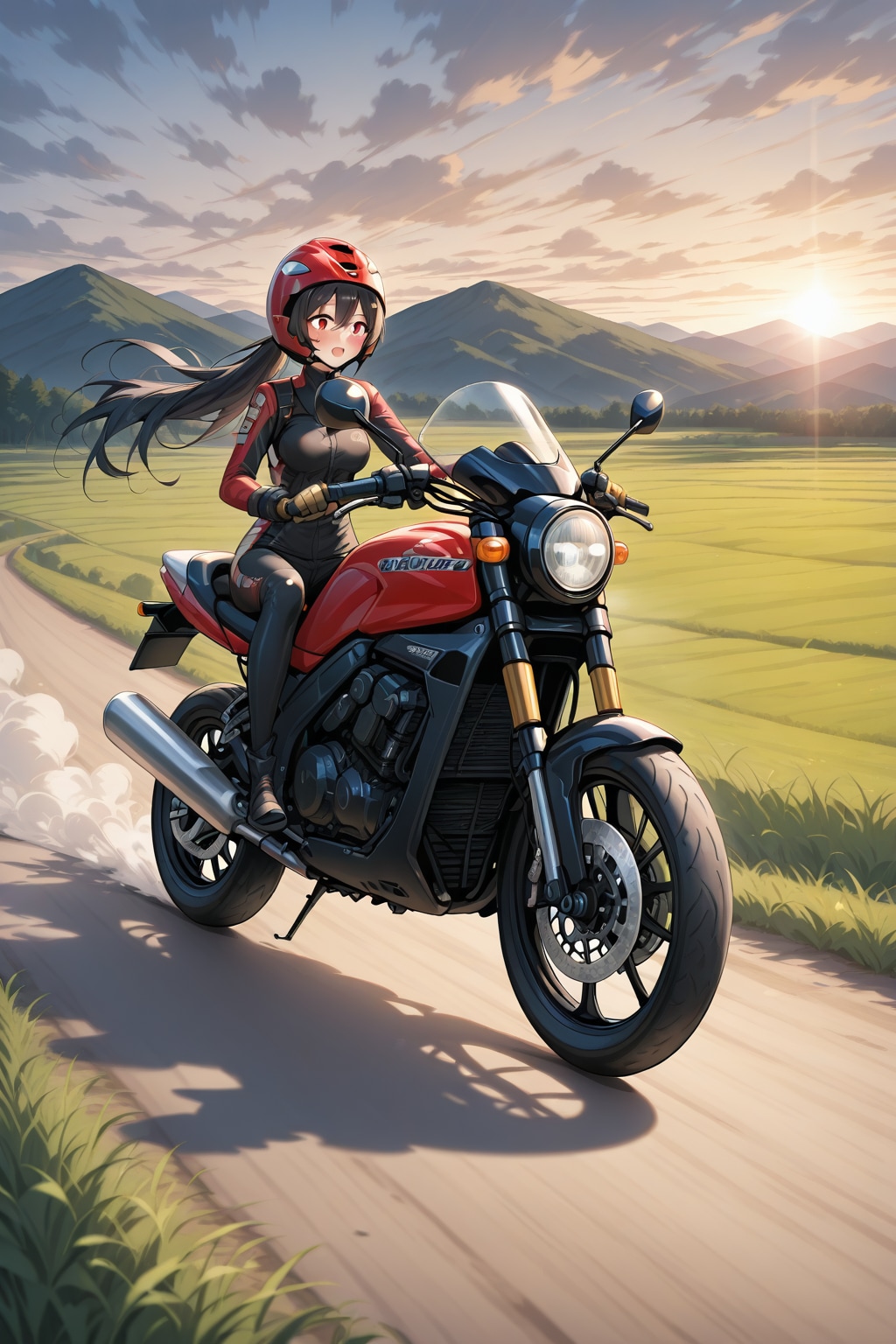 バイク好きな彼女