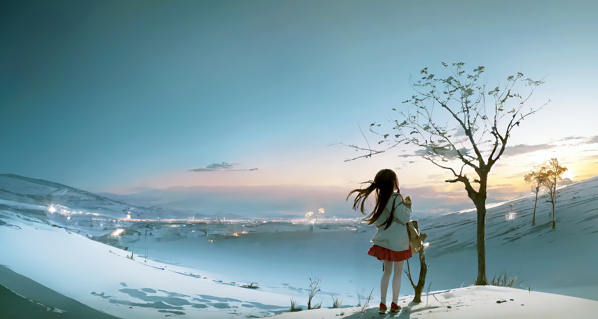 夕闇と少女11