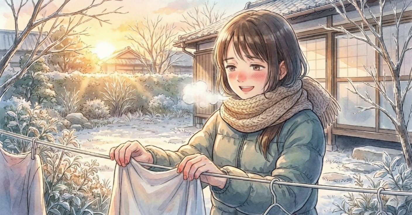 寒い冬の朝 | の人気AIイラスト・グラビア