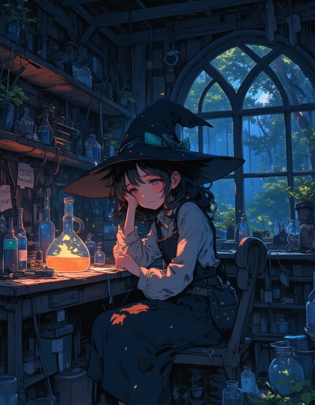 話しかけたら失敗する系魔女