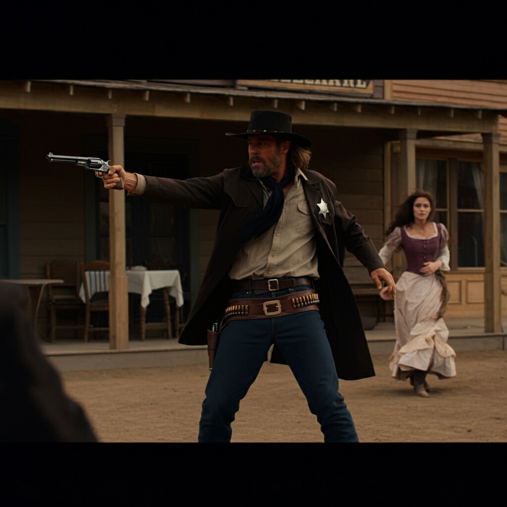 #クリフ・ブース in 西部劇